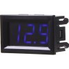 Digitálny voltmeter, modrý