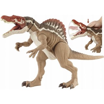 MATTEL Jurský svět: Křídový kemp Spinosaurus 55cm