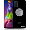Picasee silikónový čierny obal pre Samsung Galaxy M51 M515F - Moon Minimal