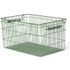 Úložný kôšík CALA 36 cm, sada 2 ks, zelená, železo, ferm LIVING