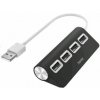 Hama 200119 USB Hub 2.0 čierna / 4 porty (200119-H)