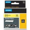 Dymo Rhino 1734525, S0773850, 24mm x 3,5m čierný druk / žltý podklad , originálna páska