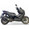 GPR Koncovka výfuku Slip-on GPR FURORE-X SCOOTER Z.18.4.RACEDB.FXSC Matte Black including removable db killer and link pipe