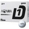 Golfové loptičky Honma D1 White 3-balenie 3bal.