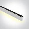 1-LIGHT 38150BU/W/W Lineárne svietidlo s UGR17, 48xSPOT 40W + 20W UP, 3000K, 3800/1800lm, 34°, 1300mm, biele