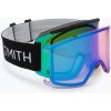 Lyžiarske okuliare Smith Squad XL black/ChromaPop Everyday Green Mirror/ ChromaPop Storm Rose Flash