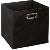 5five Simply Smart úložný box plast 31 cm x 31 cm x 31 cm čierny