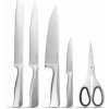Sada nožov s držaiakom - 7 častí - nehrdzavejúca oceľ Bewello