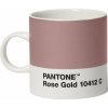Hrnček na espresso Pantone 120 ml ružovozlatý