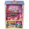 ABC veľký drevený bábikový dom s nábytkom XXL