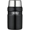 Thermos Style Termoska na jedlo so šálkou - matne čierna, 0,71 l
