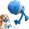 Interaktívna hračka pre psov automatická gúľajúca sa odrážajúca sa loptička