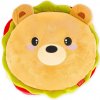 Vankúšik Legami Super Soft! - Pillow - Teddy Bear - Hamburger uni 36 x 37 x 16 cm
