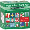 Quilt Builder Card Deck Christmas Set: 40 Jolly Blocks, 8 Merry Layouts, Plentiful Possibilities (GOLDSMITH BECKY)(Brožovaná)