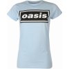 nnm Oasis Tričko metal Decca Logo Sky Blue Čierna