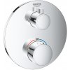 GROHE Grohtherm - Termostatická batéria pre 2 spotrebiče, chróm 24076000
