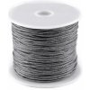 Šnúra bavlnená Ø1 mm voskovaná - 1 ks 47 šedá