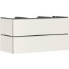 Skrinka pod umývadlo pod dosku Hansgrohe Xilesa E 118x62x55 cm piesková matná béžová mat 54303780