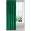 Hotový záves SAMANTA tmavozelený - na páske