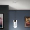 Orion Závesné LED Prism, krištáľové sklo, Ø 10 cm, chróm - HL 6-1702 chrom