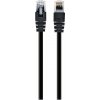 Gembird PP12-5M/BK patch RJ45, cat. 5e, UTP, 5m, čierný