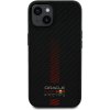 Red Bull Carbon Powerbar MagSafe Zadný Kryt pre iPhone 14 Black RBHMP14S24CFGSMK