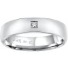 Silvego Snubný strieborný prsteň Poesia pre ženy QRG4104W 51 mm