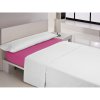 Homania Nastaviteľná plachta Happy Home MIX COLORS Tmavočervený 135 cm posteľ