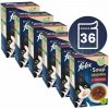 Felix Soup polievky pre mačky hovädzie, kura, jahňa 36x48 g