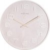 Dizajnové nástenné hodiny 3096wi Nextime Wood Wood Medium 35cm (8717713012900)