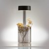 Maytoni LED dobíjacia stolová lampa AI Collaboration, sklo, sivá - MOD229TL-L3B3K3