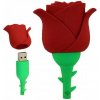 Pendrive INDYGO RÓŻA CZERWONA KWIAT SYMBOL ROŚLINA 8 GB USB 2.0 viacfarebný