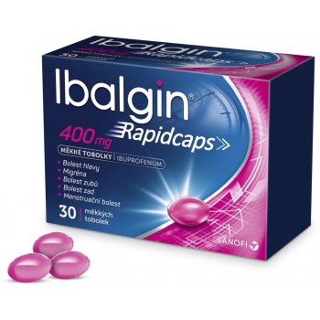 Ibalgin Rapidcaps mäkké kapsuly 400 mg cps.mol.30 x 400 mg