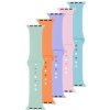 5x set silikónových remienkov FIXED Silicone Strap pre Apple Watch 38/40/41 mm v rôznych farbách, variácia 2