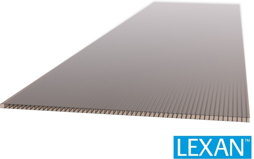 Lexan Thermoclear Plus 2UV 6 mm 1050 x 2000 mm hnedá 1 ks