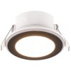 TRIO 653610132 ARGUS zápustné svietidlo SMD LED D82mm 5W/350lm 3000K+RGBW čierna matná, stmievateľné, diaľkový ovládač