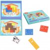 Tooky Toy Magnetické puzzle - hlavolam Noemova archa 4+