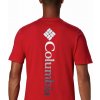 Columbia Pánske tričko M Rapid Ridge™ Back Graphic červené Farba: Mountain Red CS, Veľkosť: S