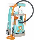 SMOBY Detský upratovací vozík s elektronickým vysávačom Vacuum Cleaner s 9 doplnkami