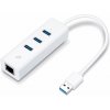 TP-LINK USB 3.0 to Gigabit Ethernet Network Adapter with 3-Port USB 3.0 Hub SPEC: 1 USB 3.0 Connector, 1 Gigabit Ethernet Port, UE330