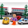 41519 Woopie WOOPIE Elektrická železničná trať s mostom a tunelom 80 dielov