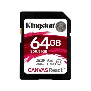 Kingston SDXC 64GB UHS-I U3 SDR/64GB