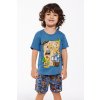 Chlapčenské pyžamo Cornette Kids Boy 789/112 Pirates 98-128 - Jeans / 98-104