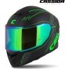 Helma CASSIDA INTEGRAL GT 2.1 FLASH černá/zelená/šedá - 2XL - doprava zdarma