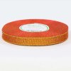 Stuha brokátová - 32,9m x 1,2 cm : zlatá/červená