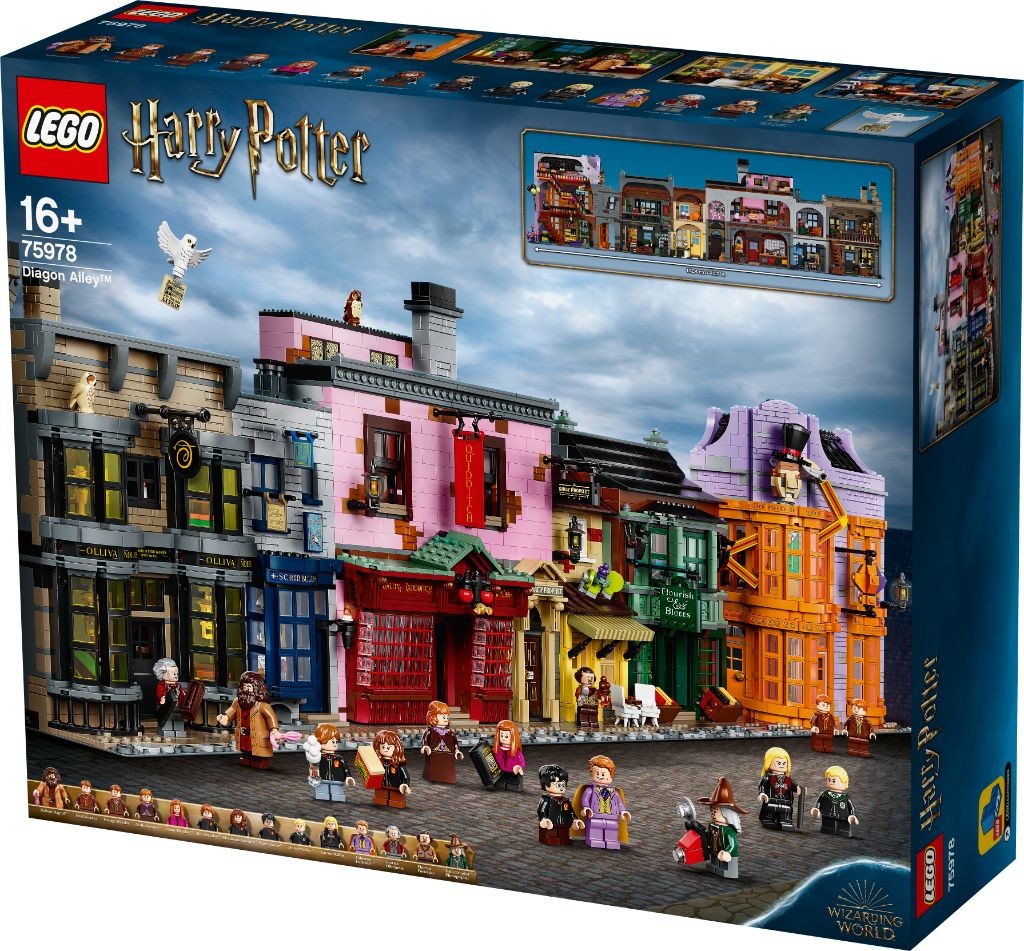 LEGO® Harry Potter™ 75978 Šikmá ulička od 559,99 € - Heureka.sk