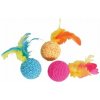 Zolux Elastic Ball hračka pre mačky MIX farieb 11 cm