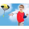 Günther Hádžuci padák s parašutistom PARACHUTE, rôznofarebné, 46 cm