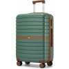 Kono 2592 Kufor spinner 66.5cm Zelená ABS/Polykarbonát