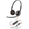 Poly náhlavní souprava Blackwire 3220, USB-C/A adaptér, stereo 8X228AA HP